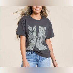 Wrangler Boots Oversized T-Shirt